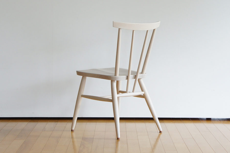 高山ウッドワークス｜W552K comb back side chair / ウォールナット材+